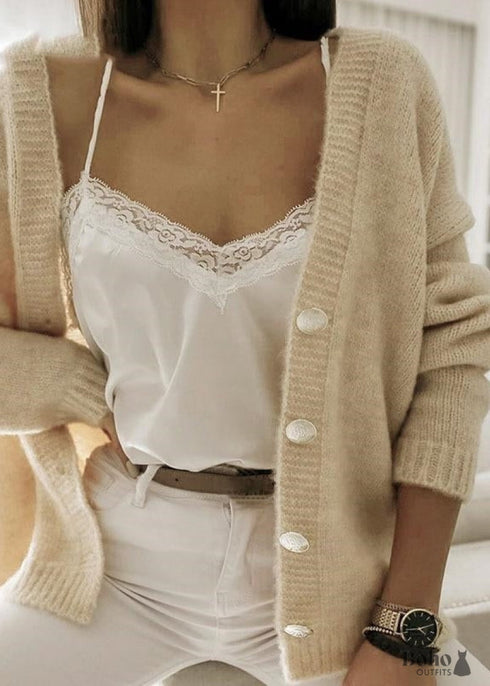 Cárdigan bohemio elegante